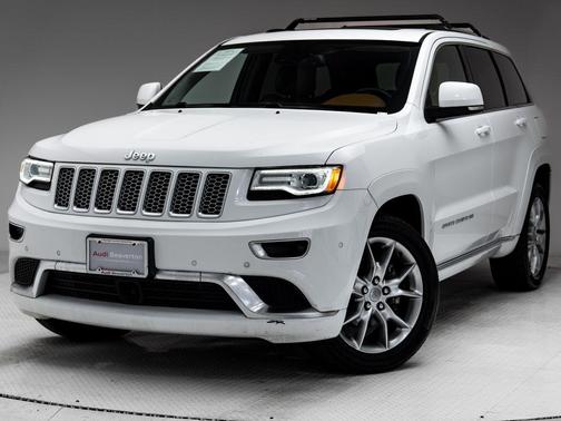 Bright White Clearcoat 2015 Jeep Grand Cherokee Summit