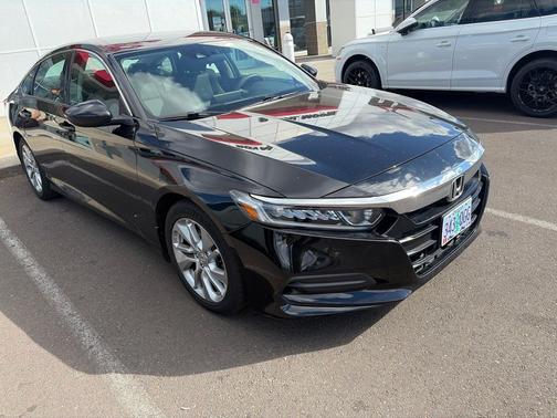 Crystal Black Pearl 2018 Honda Accord LX