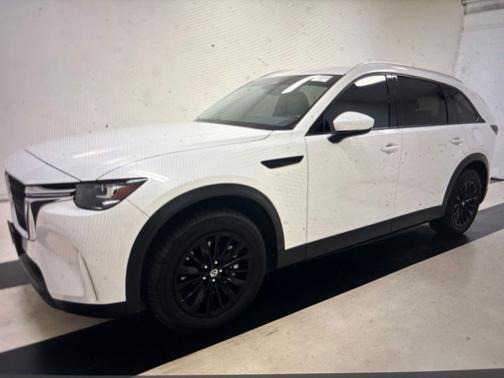 Rhodium White Premium 2024 Mazda CX-90 PHEV Preferred