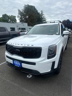 Glacial White Pearl 2021 Kia Telluride SX