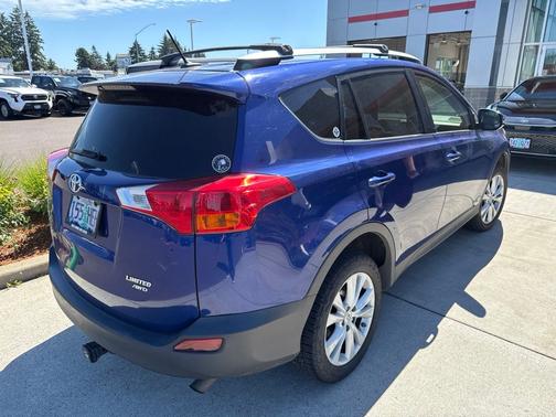 Blue Crush Metallic 2014 Toyota RAV4 Limited
