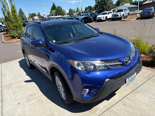 Blue Crush Metallic 2014 Toyota RAV4 Limited