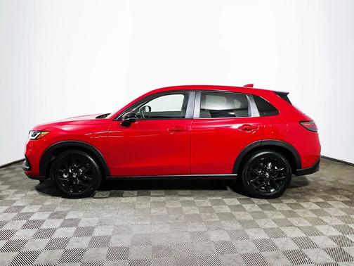 Red 2025 Honda HR-V Sport