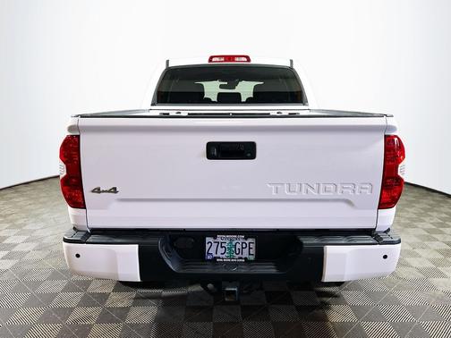 Super White 2018 Toyota Tundra Platinum