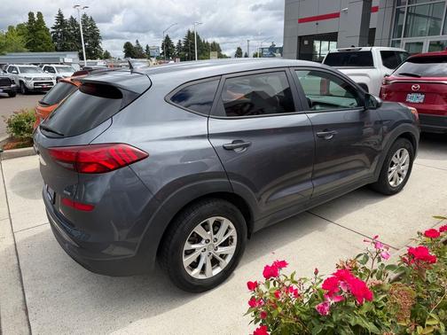 Coliseum Gray 2019 Hyundai TUCSON SE