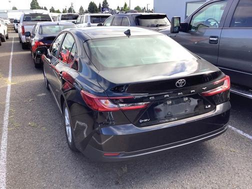 Midnight Black Metallic 2025 Toyota Camry LE