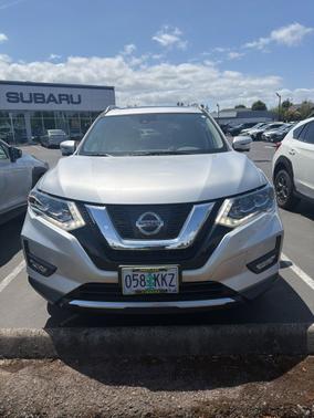 Brilliant Silver 2017 Nissan Rogue Hybrid Hybrid SL