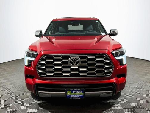 Supersonic Red 2026 Toyota Sequoia Capstone