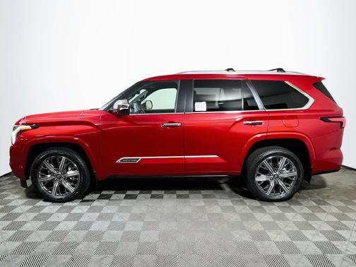 Supersonic Red 2026 Toyota Sequoia Capstone