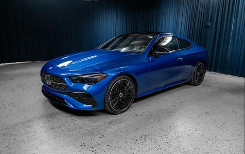 Starling Blue Metallic 2026 Mercedes-Benz CLE 300 4MATIC Coupe