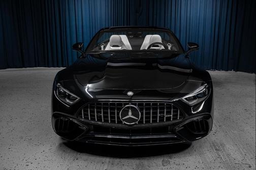 Obsidian Black Metallic 2023 Mercedes-Benz AMG SL 63 Base