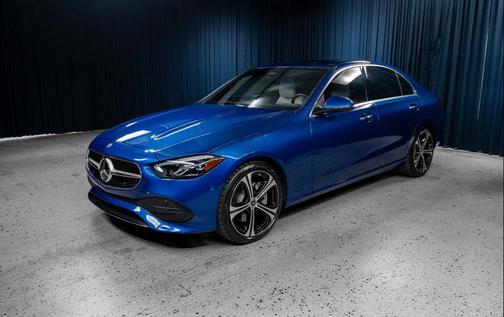 Starling Blue Metallic 2023 Mercedes-Benz C-Class Sedan