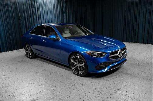 Starling Blue Metallic 2023 Mercedes-Benz C-Class Sedan