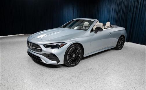 Cirrus Silver Metallic 2026 Mercedes-Benz CLE 300 4MATIC Cabriolet