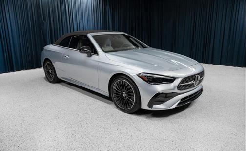 Cirrus Silver Metallic 2026 Mercedes-Benz CLE 300 4MATIC Cabriolet