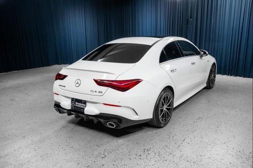 Polar White 2026 Mercedes-Benz AMG CLA 35 4MATIC