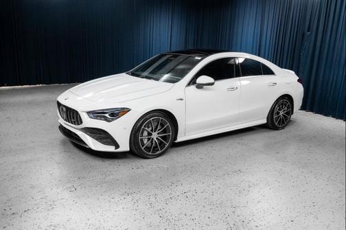 Polar White 2026 Mercedes-Benz AMG CLA 35 4MATIC