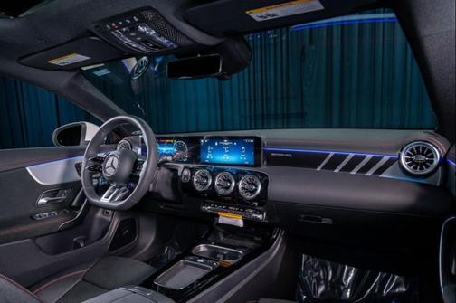 Polar White 2026 Mercedes-Benz AMG CLA 35 4MATIC
