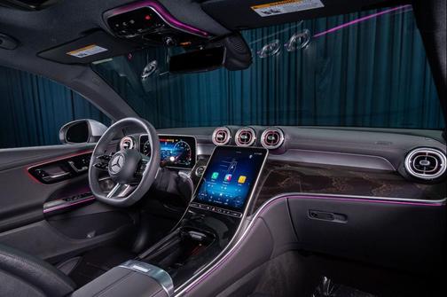 Cirrus Silver Metallic 2026 Mercedes-Benz GLC 300 4MATIC Coupe