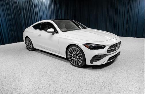 MANUFAKTUR Moonlight White Metallic 2026 Mercedes-Benz CLE 300 4MATIC Coupe