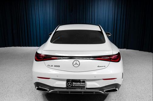 MANUFAKTUR Moonlight White Metallic 2026 Mercedes-Benz CLE 300 4MATIC Coupe