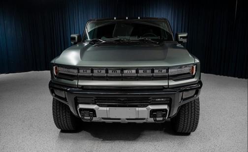 Moonshot Green Matte 2024 GMC HUMMER EV SUV 3X