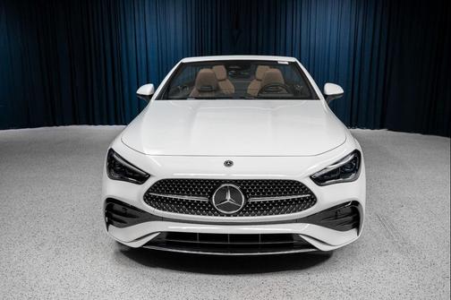 Polar White 2026 Mercedes-Benz CLE 300 4MATIC Cabriolet