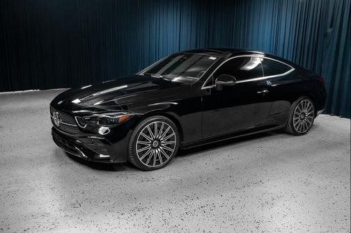 Black 2026 Mercedes-Benz CLE 300 4MATIC Coupe