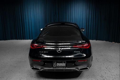 Black 2026 Mercedes-Benz CLE 300 4MATIC Coupe