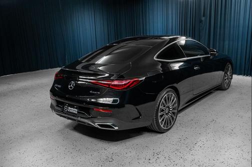 Black 2026 Mercedes-Benz CLE 300 4MATIC Coupe