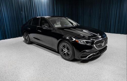 Black 2026 Mercedes-Benz E-Class E 350