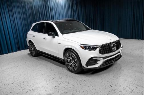 Polar White 2026 Mercedes-Benz AMG GLC 43 4MATIC