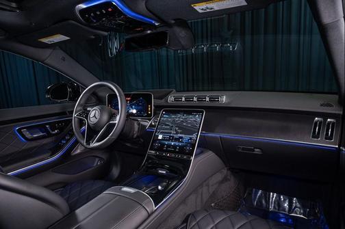 Black 2023 Mercedes-Benz S-Class 4MATIC