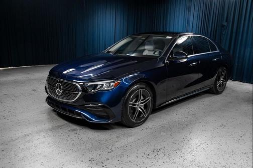 Nautical Blue Metallic 2026 Mercedes-Benz E-Class E 350 Sedan
