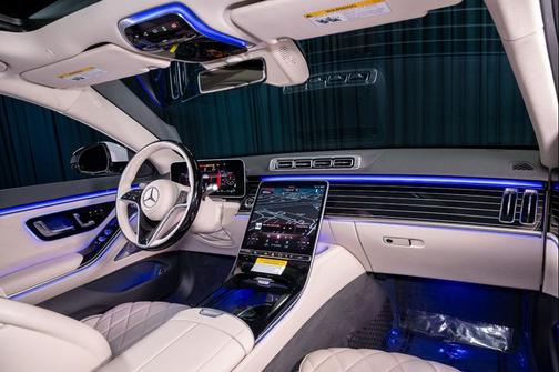 MANUFAKTUR Moonlight White Metallic 2026 Mercedes-Benz S-Class S 580 4MATIC