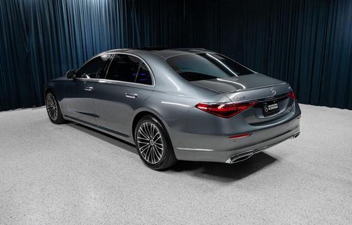 Selenite Grey 2023 Mercedes-Benz S-Class 4MATIC