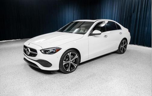 Polar White 2024 Mercedes-Benz C-Class C 300 Sedan