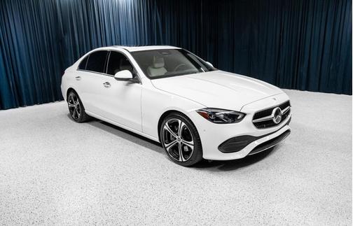 Polar White 2024 Mercedes-Benz C-Class C 300 Sedan
