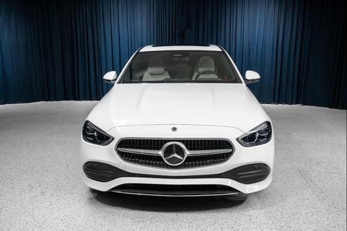 Polar White 2024 Mercedes-Benz C-Class C 300 Sedan