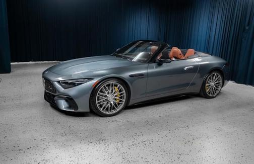Selenite Grey Metallic 2022 Mercedes-Benz AMG SL 63 Base