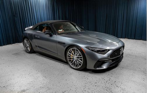 Selenite Grey Metallic 2022 Mercedes-Benz AMG SL 63 Base