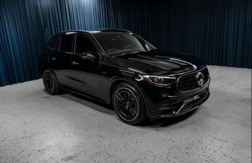 Obsidian Black Metallic 2026 Mercedes-Benz AMG GLC 43 4MATIC