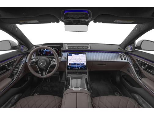 MANUFAKTUR Moonlight White Metallic 2024 Mercedes-Benz S-Class 4MATIC
