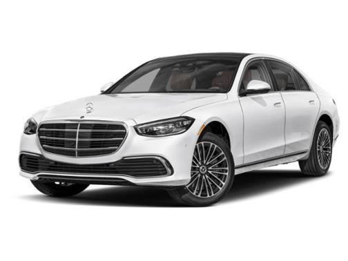 MANUFAKTUR Moonlight White Metallic 2024 Mercedes-Benz S-Class 4MATIC