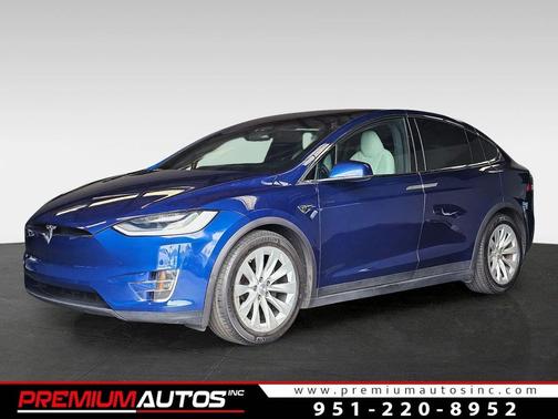 Deep Blue Metallic 2020 Tesla Model X