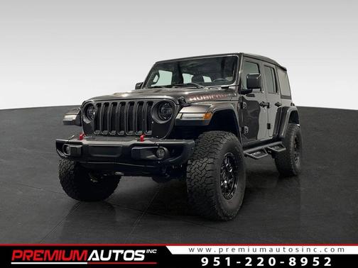 Granite Crystal Metallic Clearcoat 2022 Jeep Wrangler Unlimited Rubicon SUV