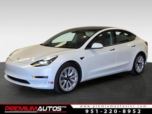 white 2023 Tesla Model 3 Standard Range