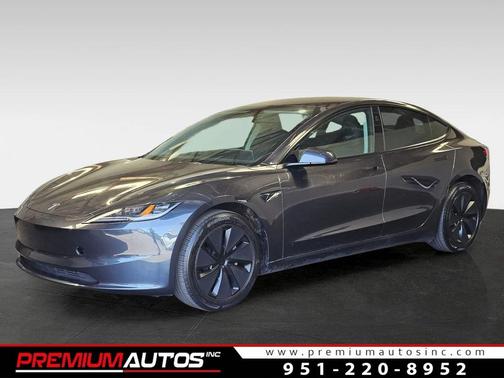 gray 2024 Tesla Model 3 Long Range