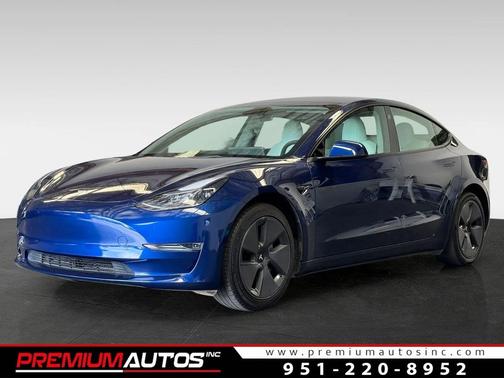 blue 2023 Tesla Model 3 Standard Range