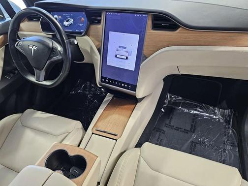 white 2019 Tesla Model X